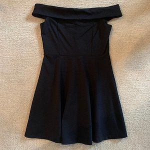 Lulus Black Skater Dress